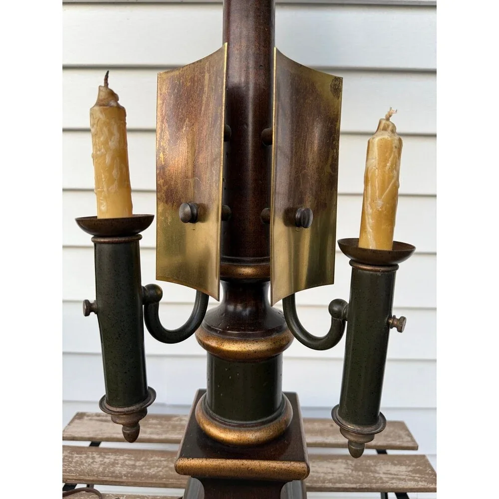 Frederick Cooper Table Lamp Adjustable Candlesticks
